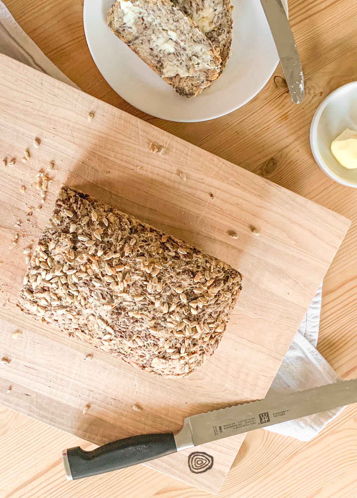 Sourdough Rugbrød (Rye Bread) - Skandibaking