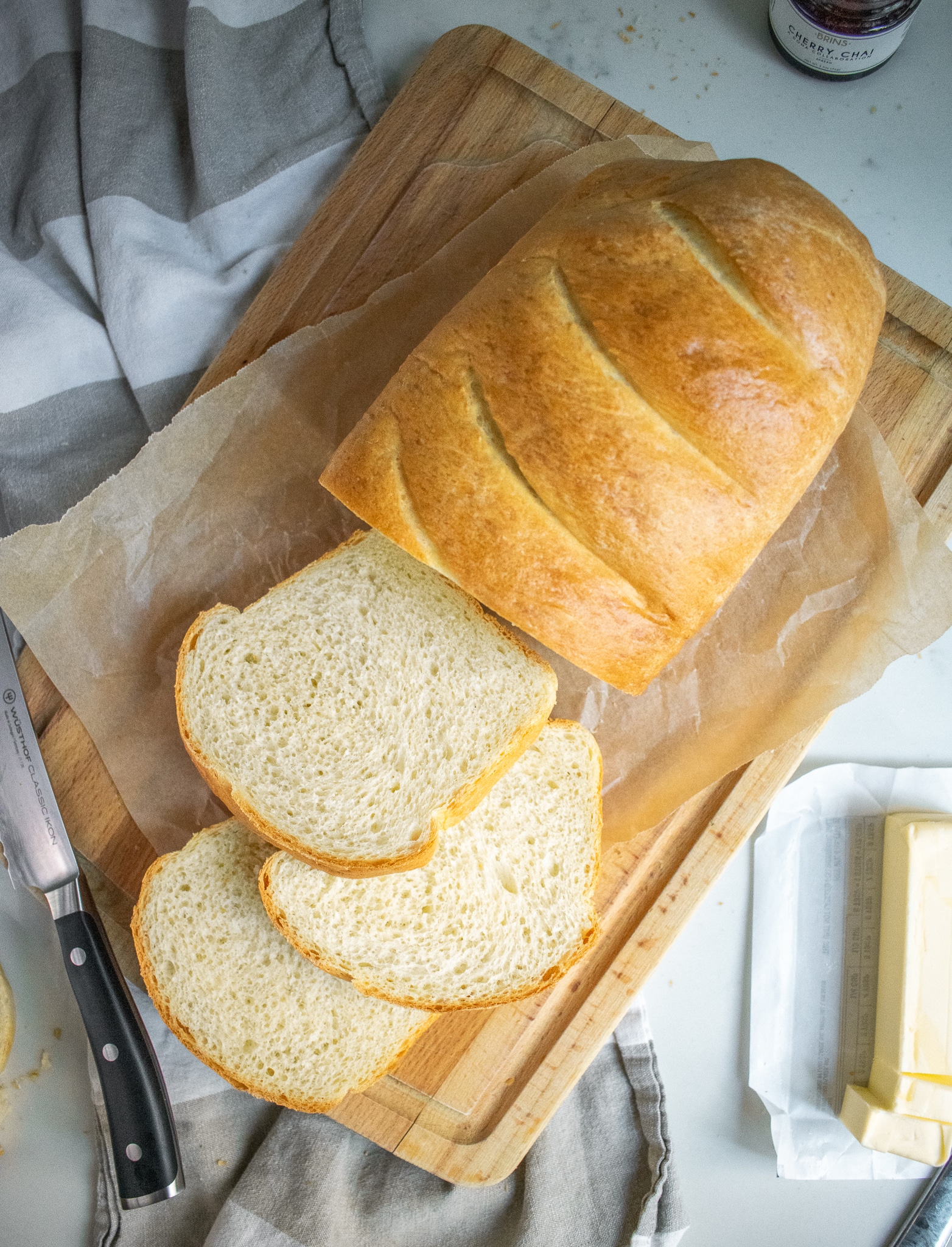 Franskbrød (White Bread) - Skandibaking