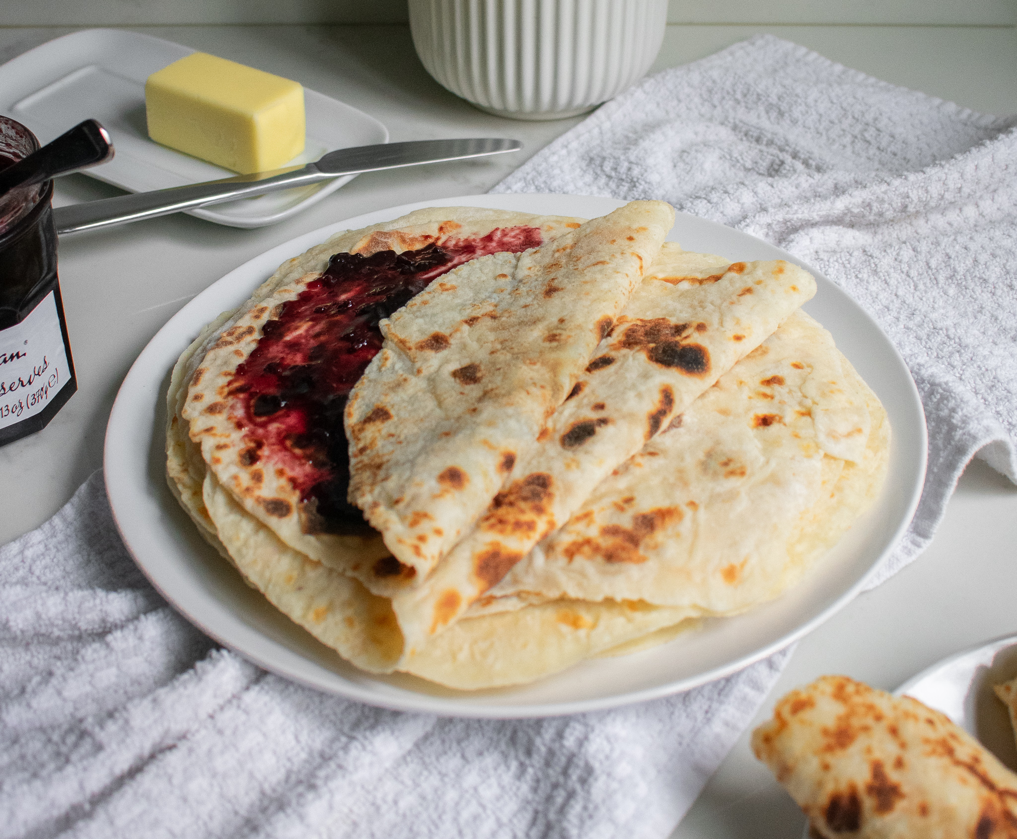 Homemade Lefse On The Blackstone Griddle - Norwegian potato flatbread,  holiday favorite!! 